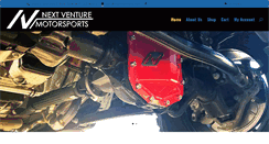 Desktop Screenshot of nextventuremotorsports.com